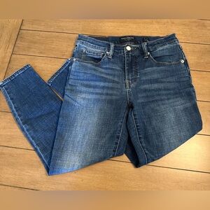 Lucky Brand Women’s Ankle Skinny  Jeans Size 6 /28 Mid Rise Crop Ava Blue Wash